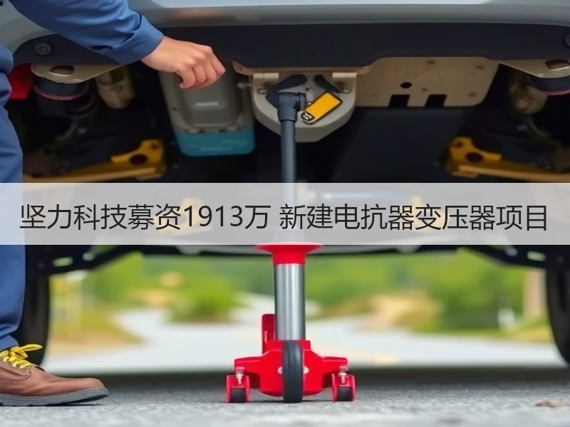 坚力科技募资1913万 新建电抗器变压器项目