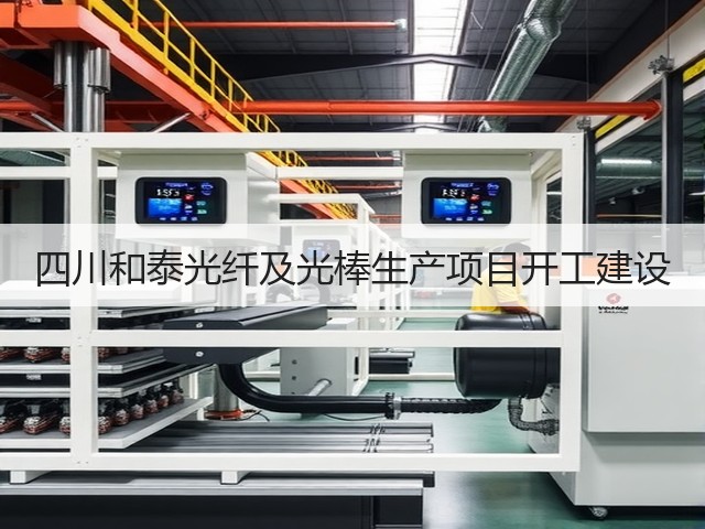 四川和泰光纤及光棒生产项目开工建设(图2) 四川和泰光纤及光棒生产项目开工建设(图2)