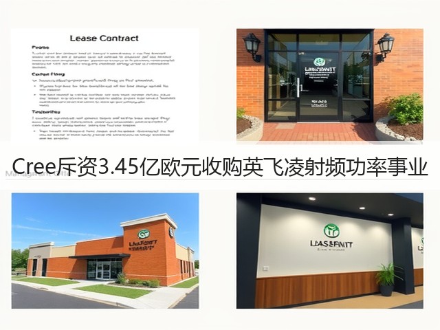 Cree斥资3.45亿欧元收购英飞凌射频功率事业(图3) Cree斥资3.45亿欧元收购英飞凌射频功率事业(图3)