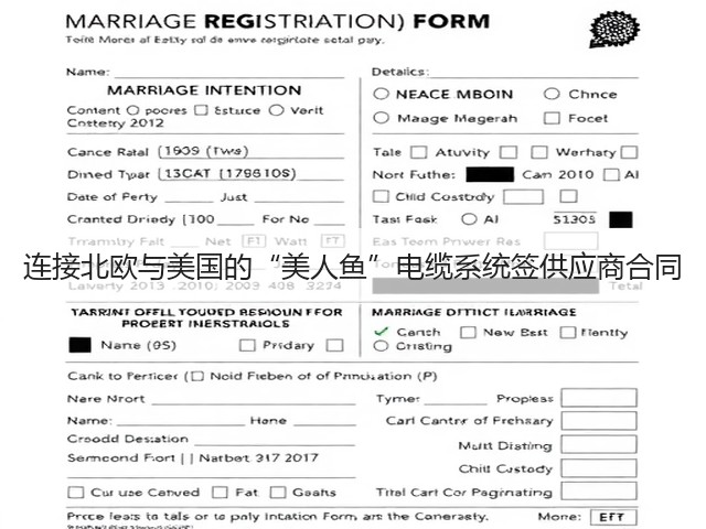 连接北欧与美国的“美人鱼”电缆系统签供应商合同(图3) 连接北欧与美国的“美人鱼”电缆系统签供应商合同(图3)