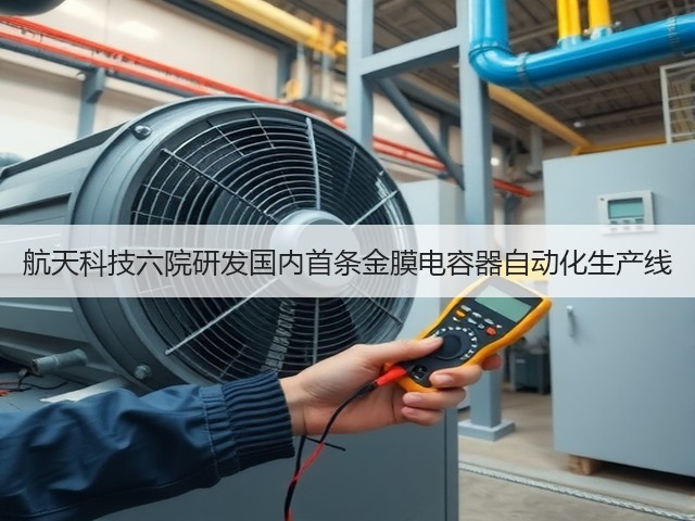 航天科技六院研发国内首条金膜电容器自动化生产线(图3) 航天科技六院研发国内首条金膜电容器自动化生产线(图3)