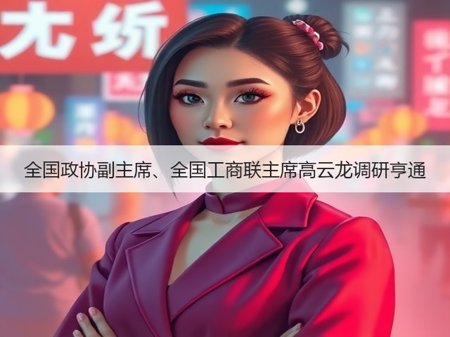 全国政协副主席、全国工商联主席高云龙调研亨通(图3) 全国政协副主席、全国工商联主席高云龙调研亨通(图3)