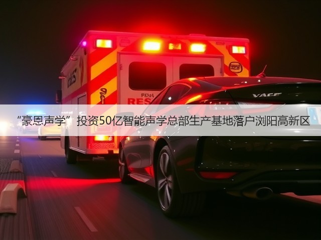 “豪恩声学”投资50亿智能声学总部生产基地落户浏阳高新区(图2) “豪恩声学”投资50亿智能声学总部生产基地落户浏阳高新区(图2)