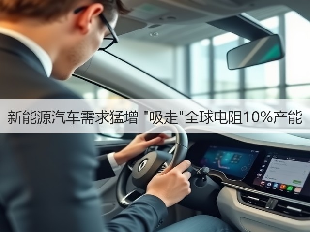新能源汽车需求猛增 吸走全球电阻10%产能(图1)