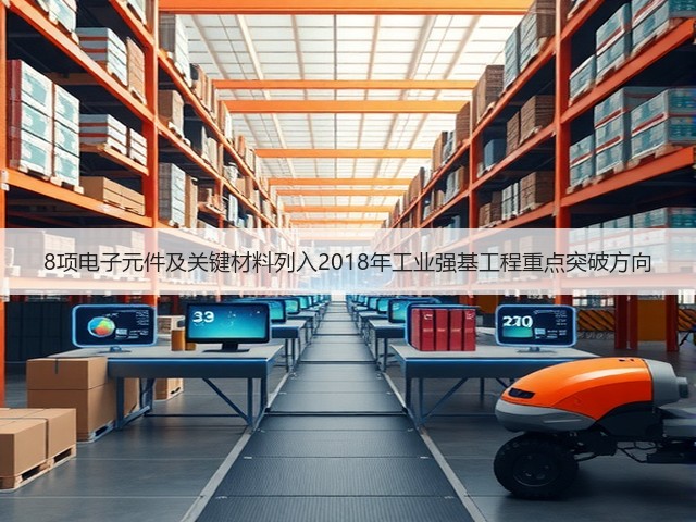8项电子元件及关键材料列入2018年工业强基工程重点突破方向(图3) 8项电子元件及关键材料列入2018年工业强基工程重点突破方向(图3)