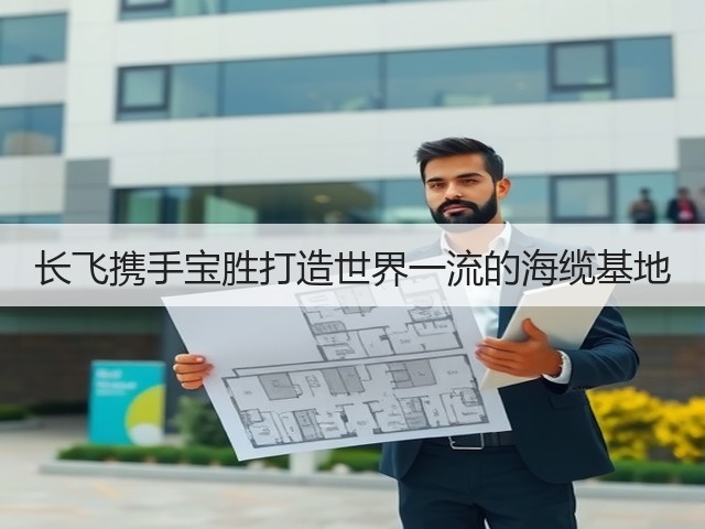 长飞携手宝胜打造世界一流的海缆基地(图2)