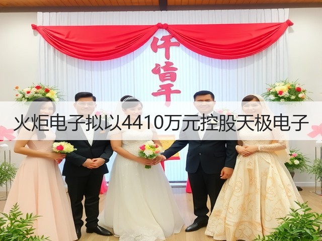 火炬电子拟以4410万元控股天极电子(图2) 火炬电子拟以4410万元控股天极电子(图2)