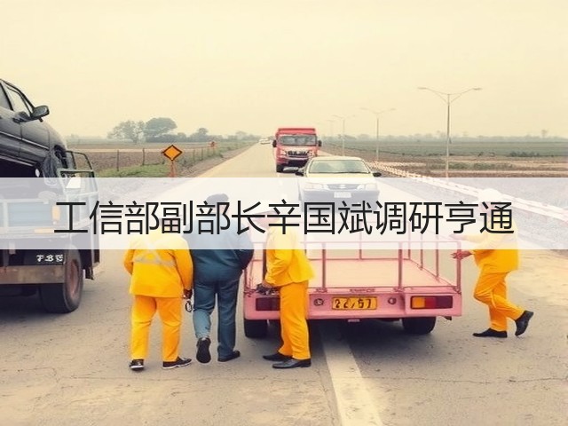 工信部副部长辛国斌调研亨通(图3)