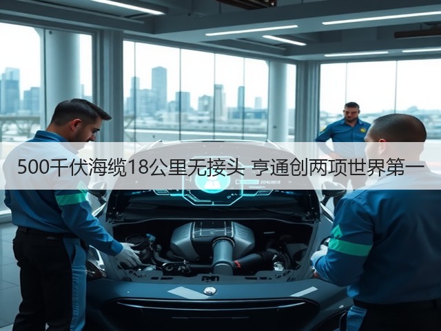 500千伏海缆18公里无接头 亨通创两项世界第一(图1) 500千伏海缆18公里无接头 亨通创两项世界第一(图1)